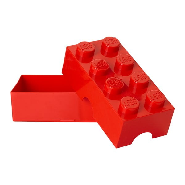Raudonos spalvos iš plastiko vaikiška daiktadėžė 20x10x7 cm – LEGO®-image-2