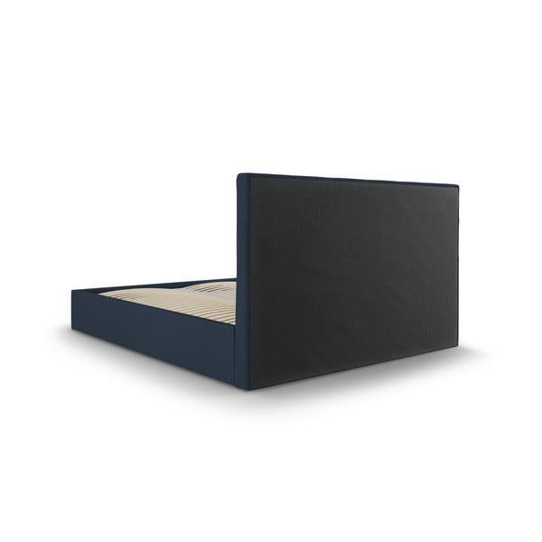 Mėlyna dvigulė lova Mazzini Beds Nerin, 160 x 200 cm-image-4