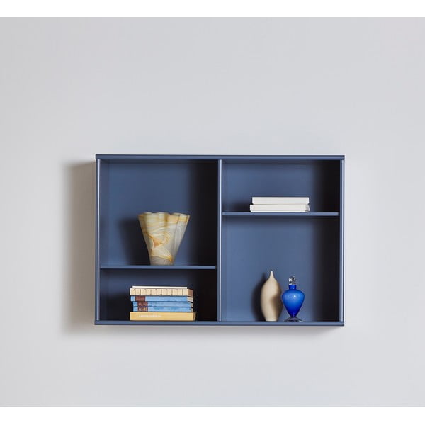 Pakabinama knygų spinta  mėlynos spalvos 89x61 cm Mistral – Hammel Furniture-image-1