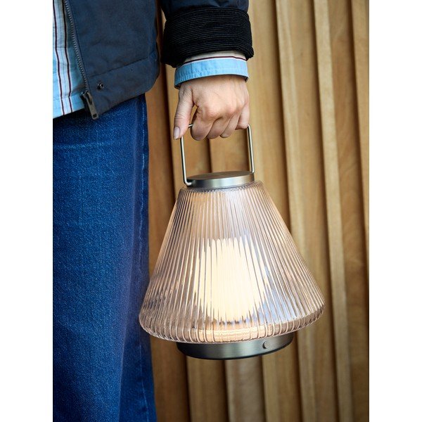 Iš stiklo stalinis šviestuvas LED ø24x28 cm Tou – Hübsch-image-1
