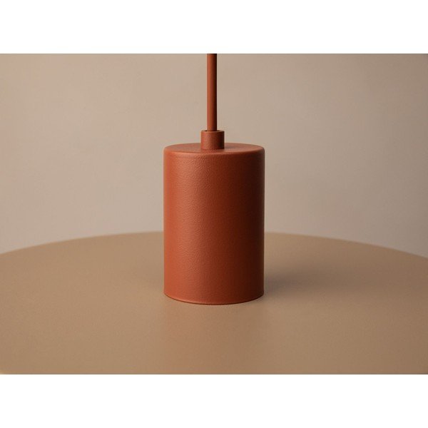 Smėlio spalvos iš metalo kabantis šviestuvas ø 30 cm Ori – Micadoni -image-4