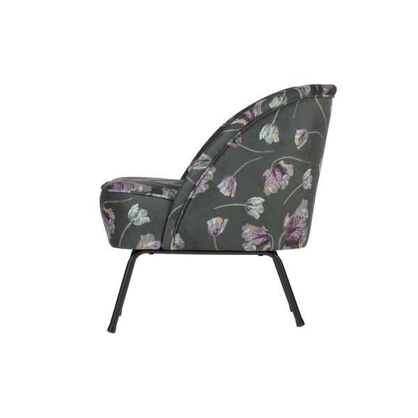 Tamsiai pilkas fotelis BePureHome Vogue-image-2