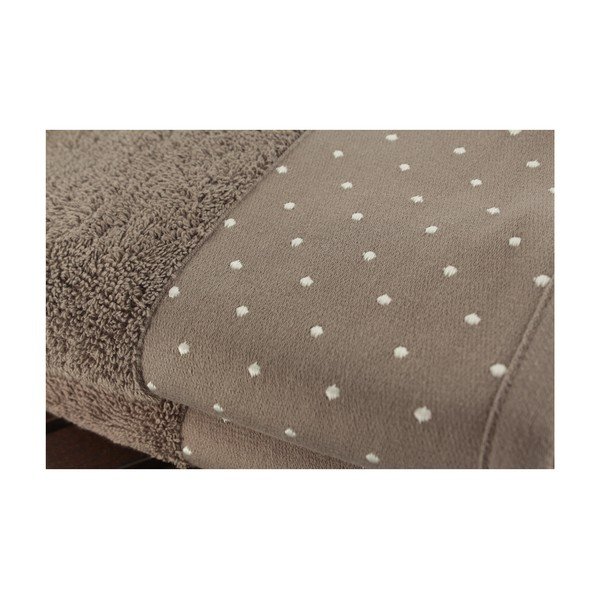 2 rudų medvilninių rankšluosčių rinkinys Patricia, 50 x 90 cm-image-1