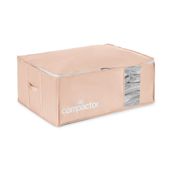 Vakuuminė iš plastiko spintos daiktadėžė 65x45x27 cm Pink Edition – Compactor