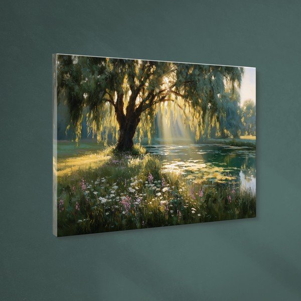Paveikslas 113x85 cm Sunlit Willow – Styler-image-4