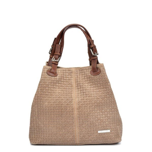 Rudos ir pilkos odos rankinė Isabella Rhea 858-image-2