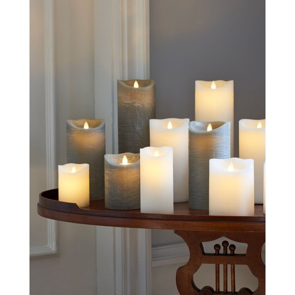 LED žvakės 2 vnt. (aukštis 6,5 cm) Sara Mini – Sirius-image-3