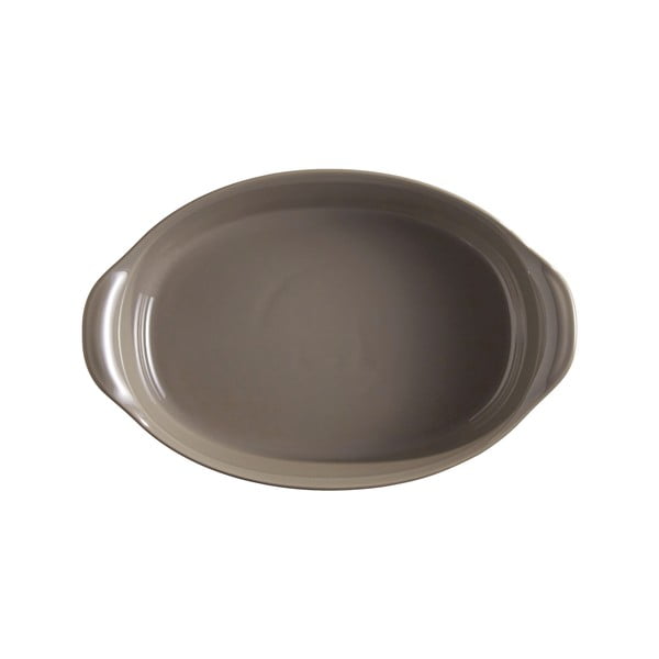 Pankolinis pilkas ovalus kepimo indas "Emile Henry", 1,3 l-image-2