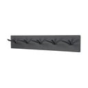 Sieninė lentyna iš metalo juodos spalvos Pull – Spinder Design