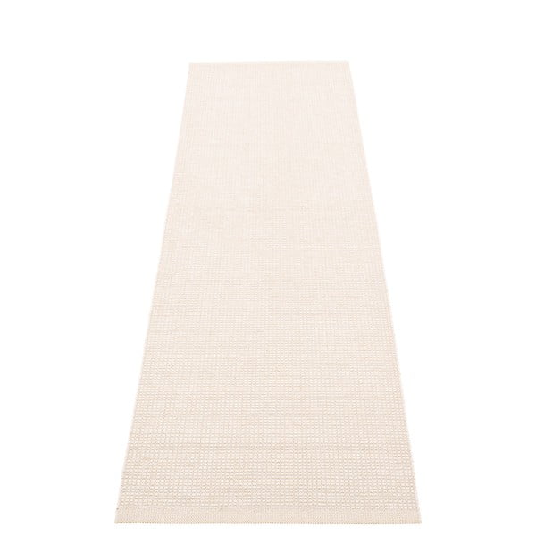 Kreminės spalvos lauko kilimas 70x240 cm Emm Vanilla – Pappelina
