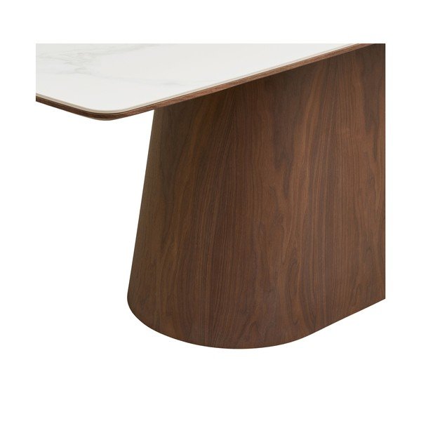 Iš keraminės plokštės valgomojo stalas 90x200 cm Noli – House Nordic-image-4