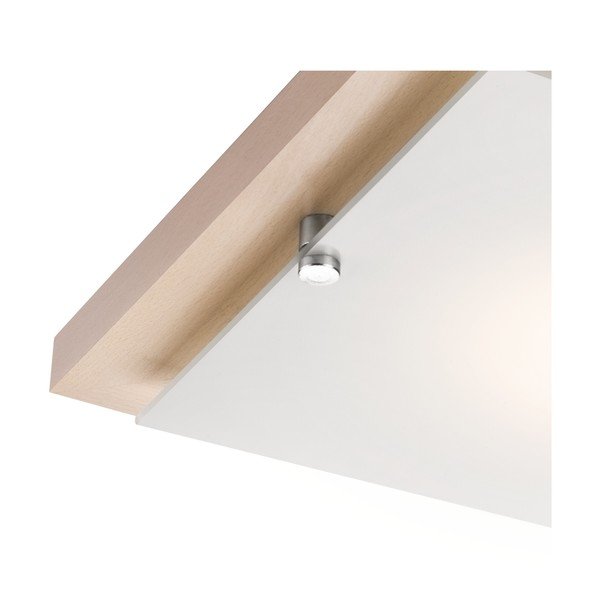 Lubinis šviestuvas rudos spalvos/natūralios spalvos 30x30 cm Pedro – LAMKUR-image-4