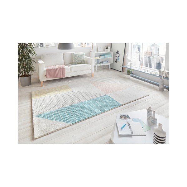 Turkio ir rožinės spalvos kilimas Mint Rugs Madison, 120 x 170 cm-image-4