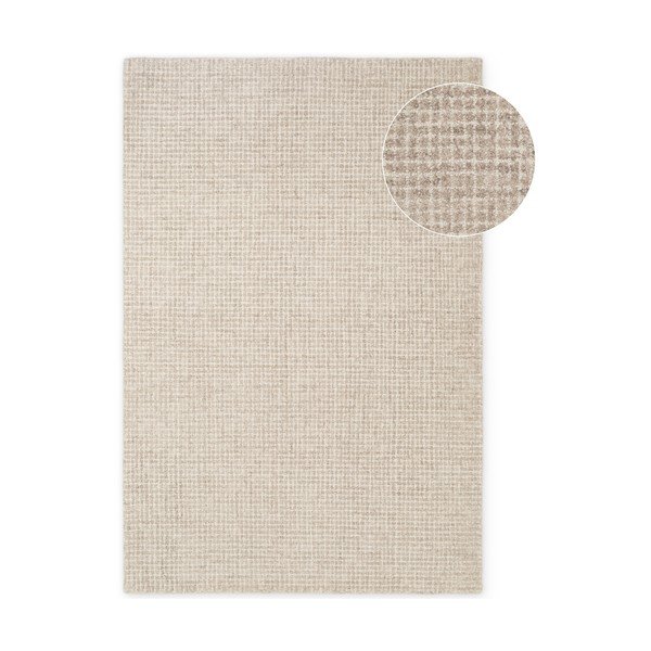 Smėlio spalvos iš vilnos kilimas 160x230 cm Eloise – Hanse Home