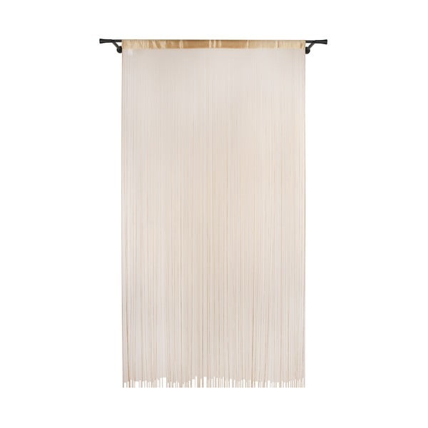 Permatoma užuolaida auksinės spalvos 140x285 cm String – Mendola Fabrics