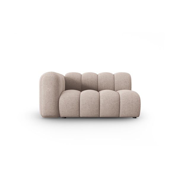 Modulinė sofa smėlio spalvos (su kairiuoju kampu) Lupine – Micadoni Home