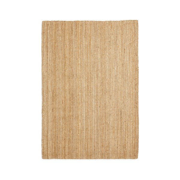 Rankų darbo natūralios spalvos iš džiuto kilimas 160x230 cm Madelin – Kave Home