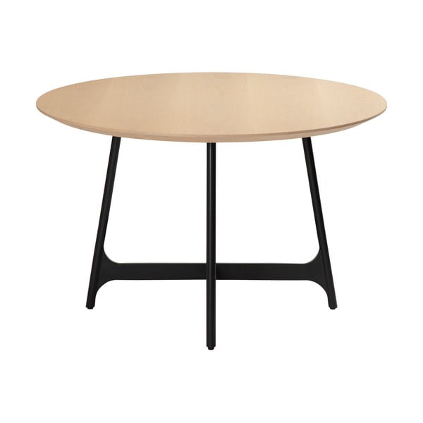 Apvalus valgomojo stalas su ąžuoliniu stalviršiu ø 120 cm Ooid - DAN-FORM Denmark
