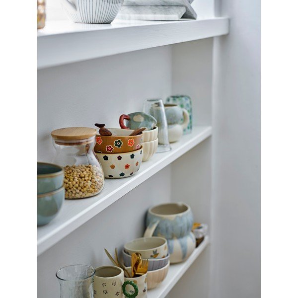 Smėlio spalvos iš akmens masės vaikiškas dubuo ø 12 cm Addy – Bloomingville Mini-image-2