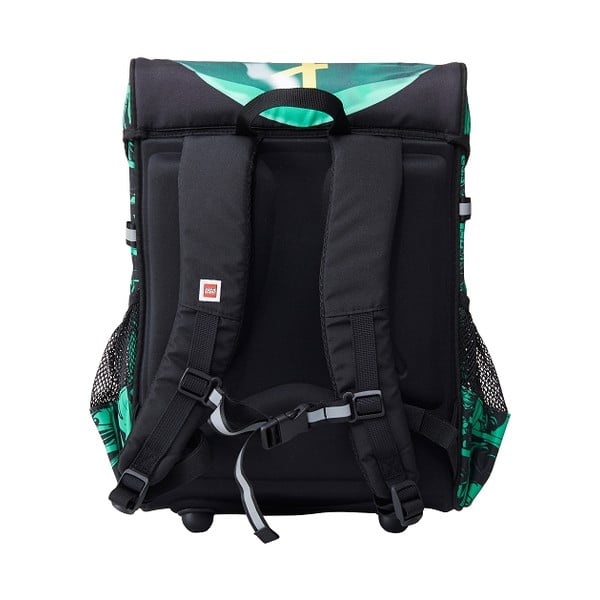 Žalia mokyklinė kuprinė vaikams LEGO® Ninjago Easy, 18 l-image-1