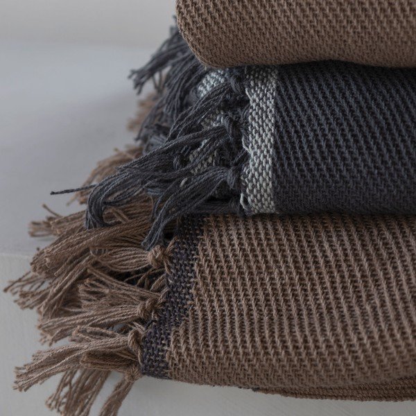 Iš organiškos medvilnės antklodė ir pledas 125x180 cm Bohemia – Mette Ditmer Denmark-image-3