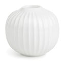Balta porcelianinė žvakidė Kähler Design Hammershoi, ⌀ 7,5 cm
