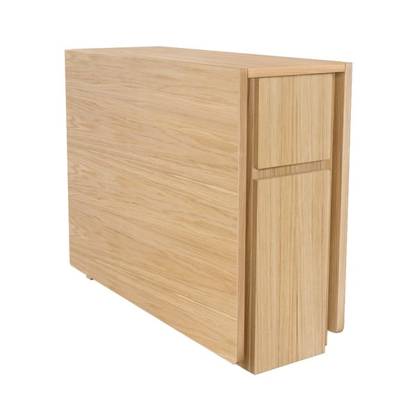 Ąžuolo apdailos šoninis staliukas Woodman Mel-image-3