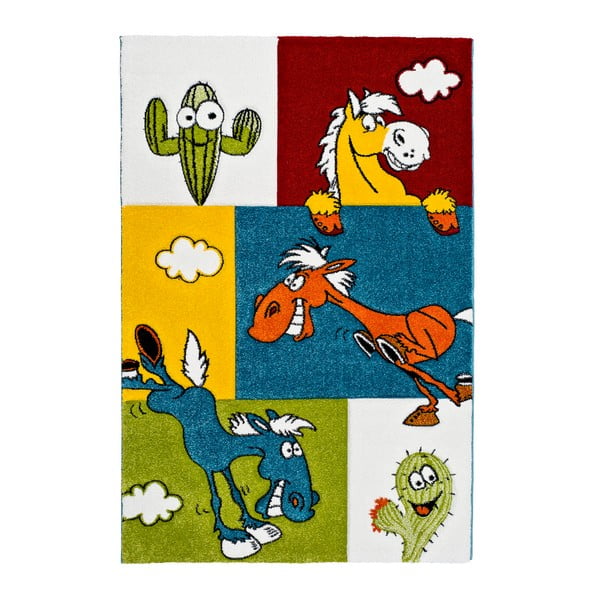 Vaikiškas kilimas "Universal Kinder Horses", 120 x 170 cm