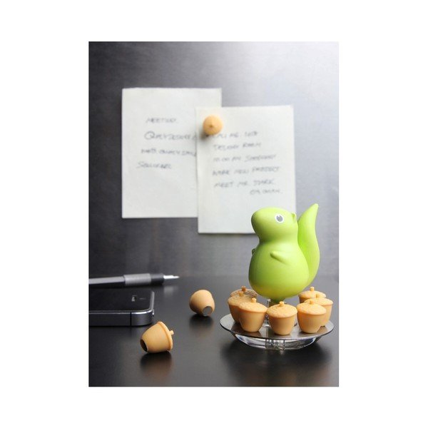 Oranžinis stendas su nykščiais Qualy Squirrel & Acorn-image-2
