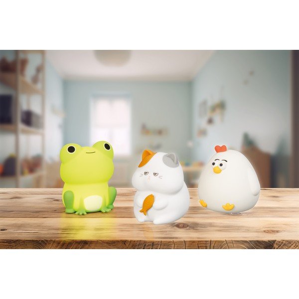 Žalios spalvos vaikiška naktinė lemputė Willi – Fischer & Honsel-image-2