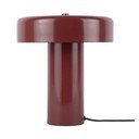 Bordo spalvos iš metalo stalinis šviestuvas (aukštis 26 cm) Riqueza Palo – Leitmotiv