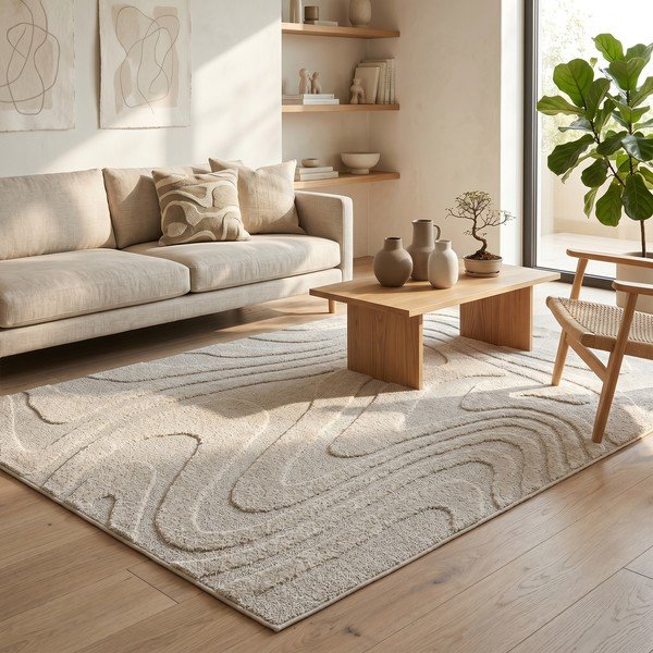 Smėlio spalvos kilimas 120x170 cm Dune – ESTE-image-2