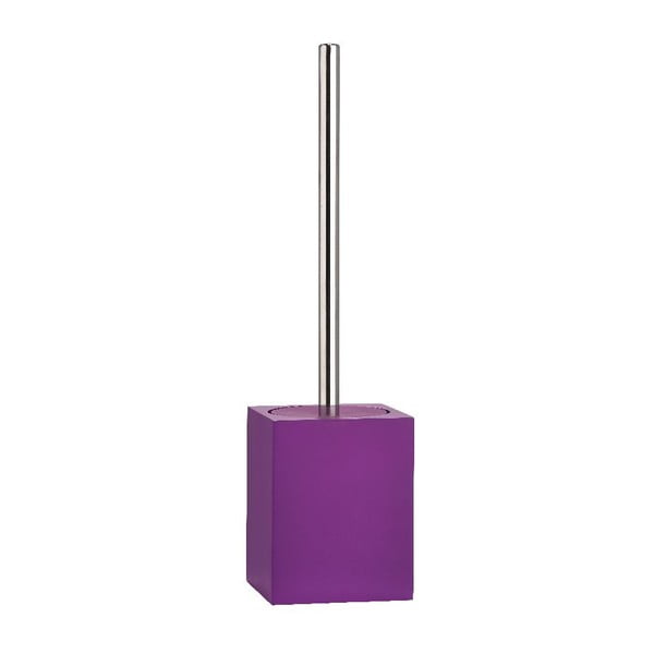 Tualeto šepetys "Cube", violetinės spalvos