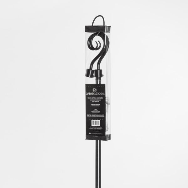 Išplečiamas užuolaidos strypas iš metalo 122 - 211 cm – Casa Selección-image-1