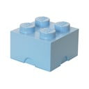 Šviesiai mėlyna kvadratinė daiktadėžė LEGO®