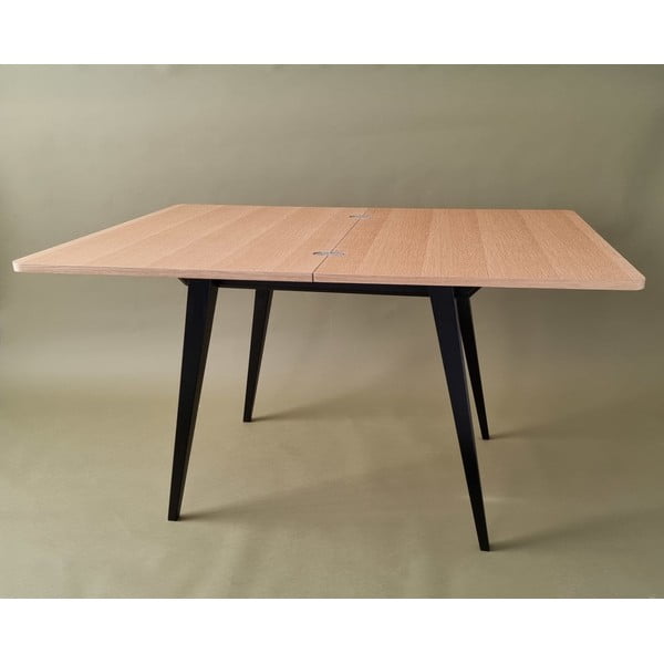 Prailginamas valgomojo stalas su uosio dekoro stalviršiu 65x90 cm Envelope – Ragaba-image-2
