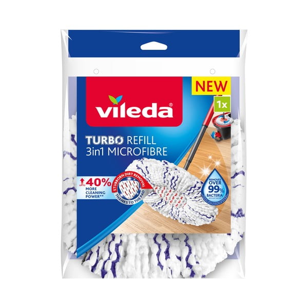 Atsarginė šluostė Vileda Turbo 3in1-image-1