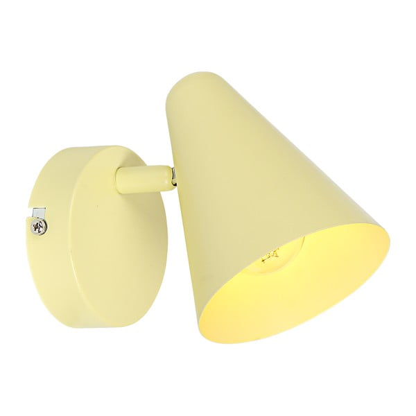Sieninė lempa geltonos spalvos Amor – Candellux Lighting-image-1