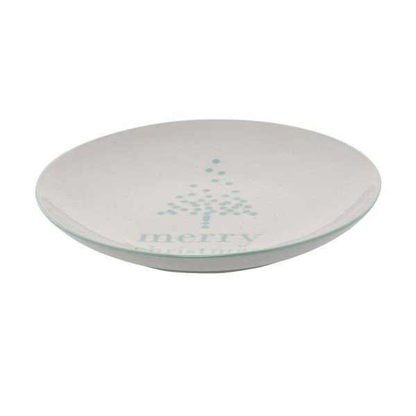 Baltos spalvos akmens masės lėkštė Bloomingville Lucia, ⌀ 16 cm-image-1