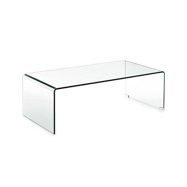 Iš stiklo kavos staliukas 55x110 cm Cristal – Tomasucci-image-1