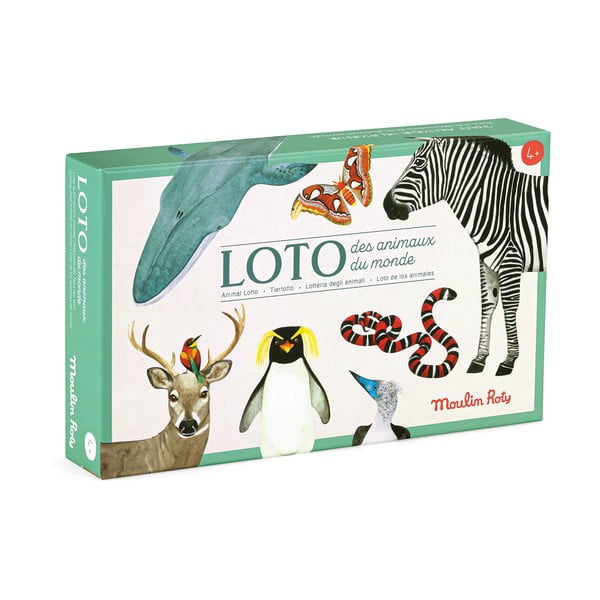 Stalo žaidimas Loto Zvířátka - Moulin Roty-image-1