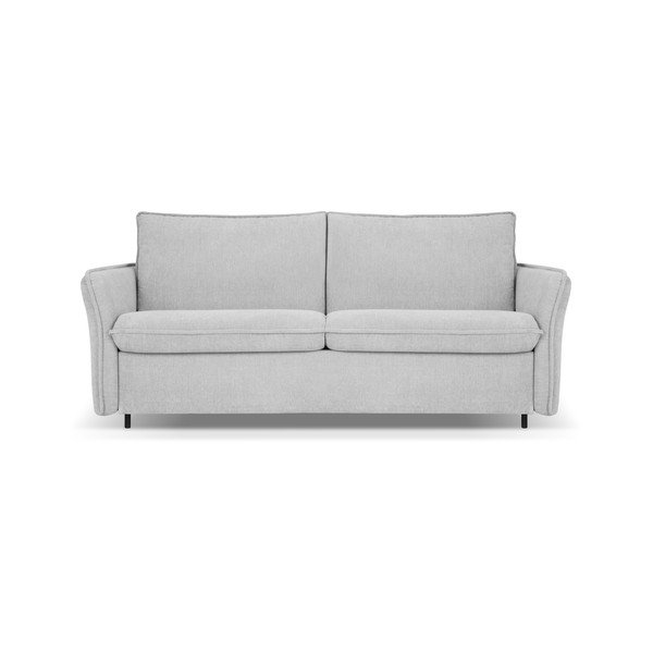 Sulankstoma sofa šviesiai pilkos spalvos 166 cm Dalida – Micadoni Home