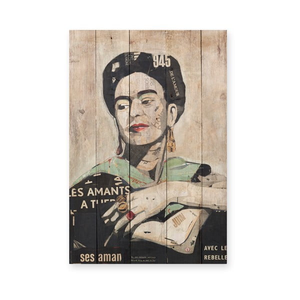 Iš medžio ženklas 40x60 cm Frida Les Amants – Madre Selva