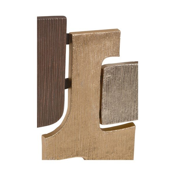 Iš metalo didelio formato sieninė dekoracija 44x31 cm Simbolo – Premier Housewares-image-4