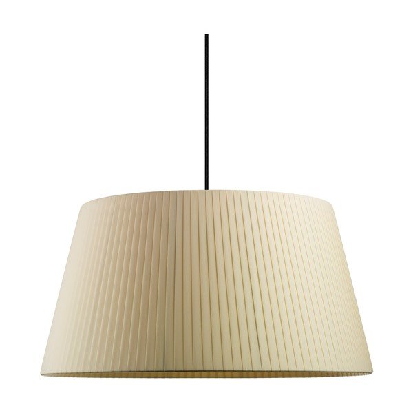 Smėlio spalvos pakabinamas šviestuvas Sotto Luce Kami, ⌀ 34 cm-image-4
