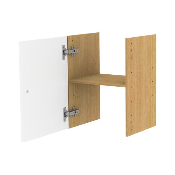 Baltos spalvos modulinė lentynų sistema 33x43,5 cm Z Cube - Tenzo-image-3