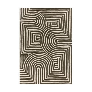 Rankų darbo iš vilnos kilimas žalios spalvos 120x170 cm Reef – Asiatic Carpets
