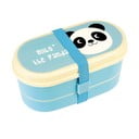 Mėlyna pietų bento dėžutė Rex London Miko The Panda