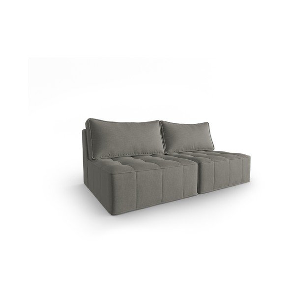 Sofa pilkos spalvos 160 cm Mike – Micadoni Home-image-2
