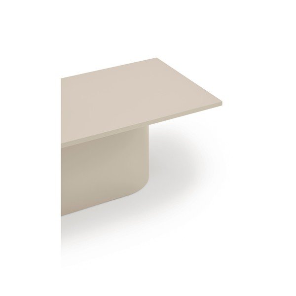 Kavos staliukas kreminės spalvos 50x111 cm Totem – Teulat-image-4